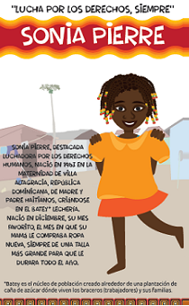 Historia gráfica de Sonia Pierre