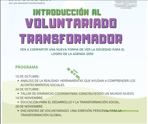 Introducción al Voluntariado Transformador – Formación Cantabria